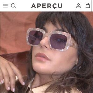 NWT María Bernad  X Apercu Maria 01 Sunglasses -  Mer- $189